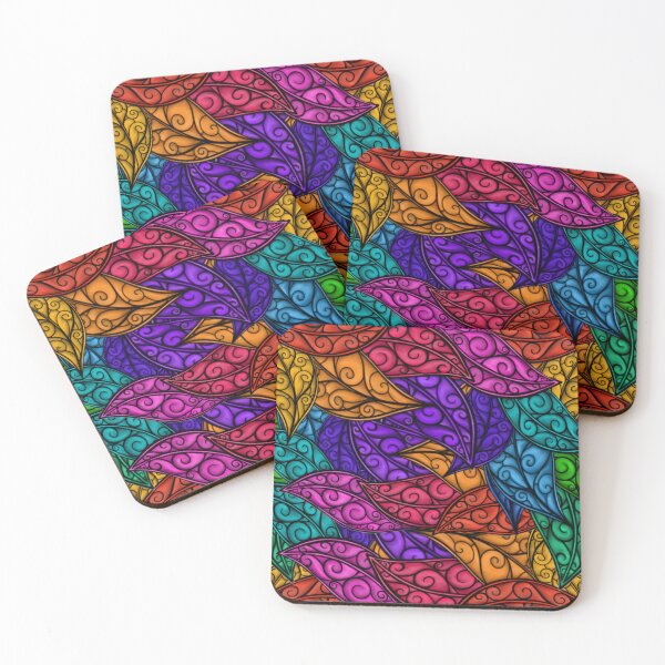Item preview, Jeweled Leaves designed and sold by lezell.