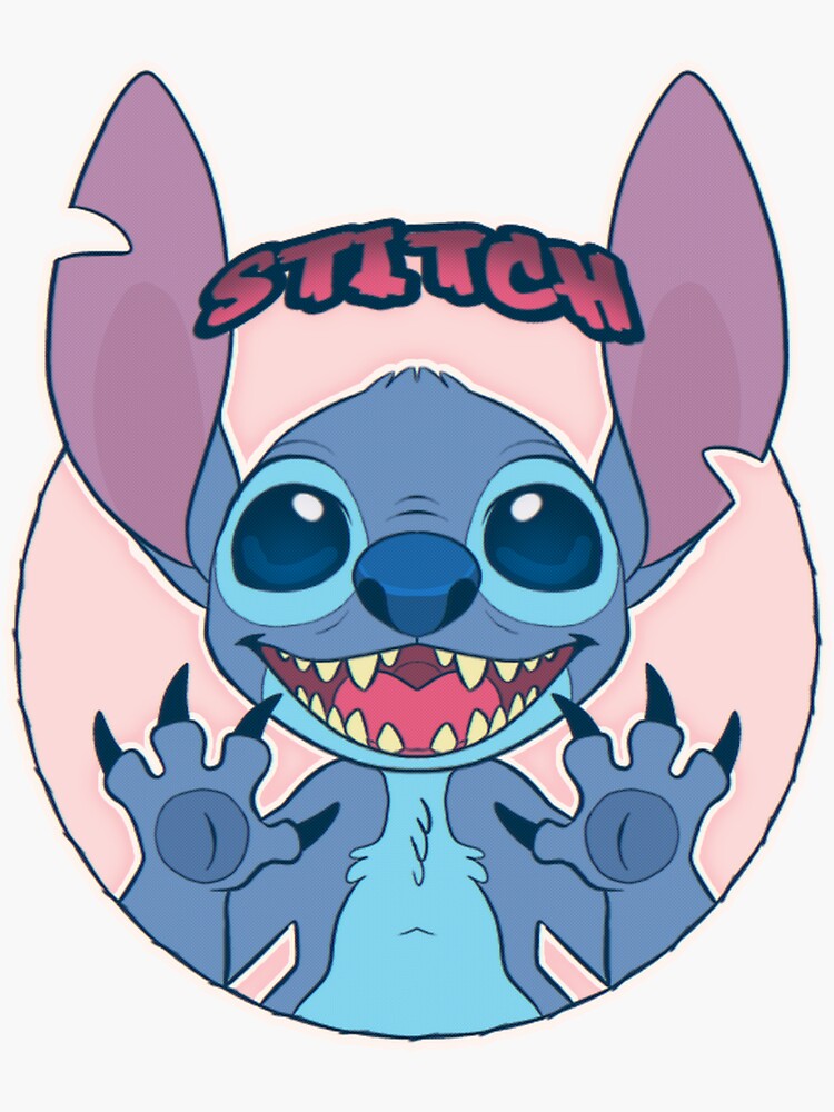 Stitch Stickers-4 Pack Sticker for Sale by ss52