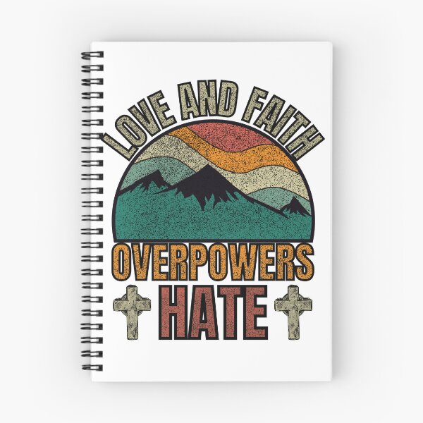 Item preview, Love And Faith Overpowers Hate designed and sold by GarnersDesigns.