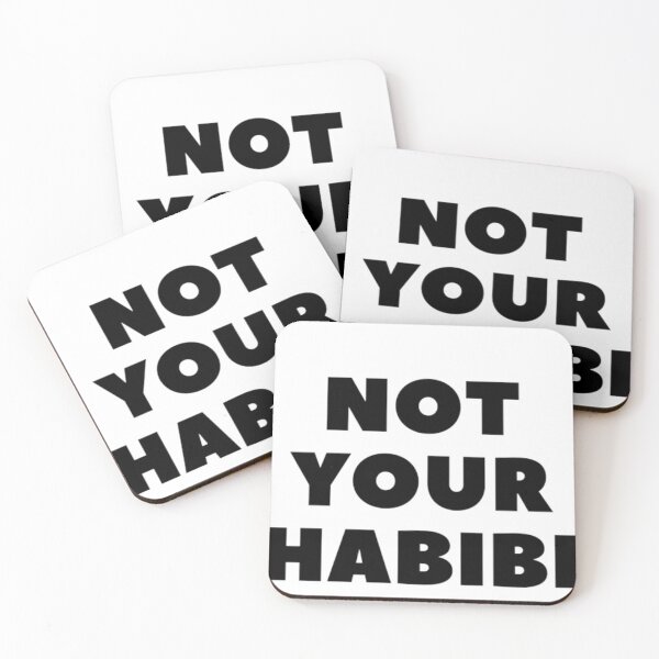 Item preview, NOT YOUR HABIBI designed and sold by Shoplukaku.