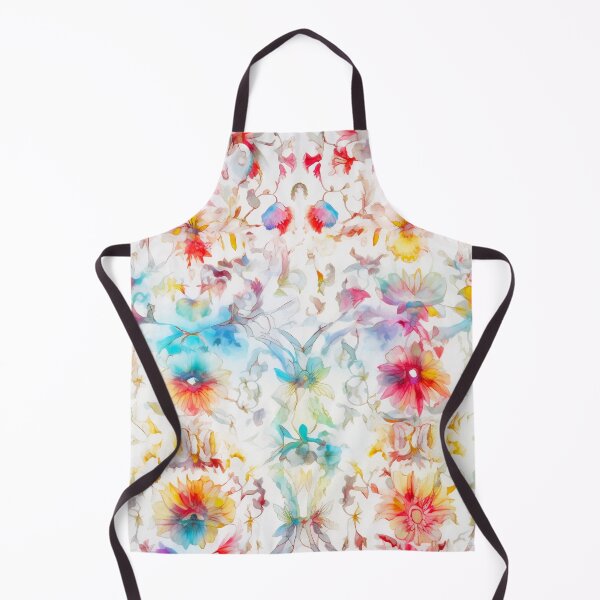 Item preview, Watercolor flower pattern art designed and sold by Simone Davino.