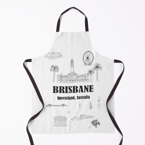 Artikelvorschau, Brisbane-Poster, australische Kunstwerke, Ikonen der Stadt Brisbane entworfen und verkauft von sassykea.