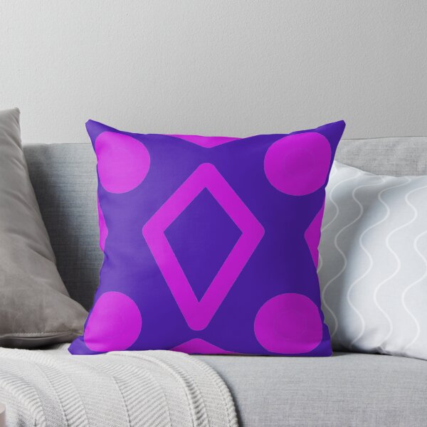 Item preview, Hot Pink diamonds and circles  designed and sold by awsomepatterns.