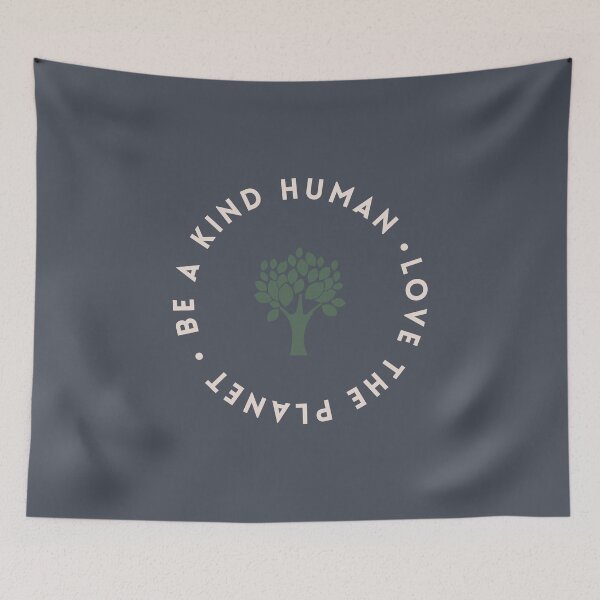 Item preview, Be a Kind Human Love the Planet designed and sold by CarleLS.