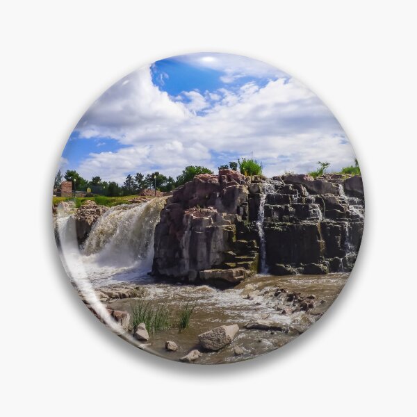 Artikelvorschau, Sioux Falls Wasserfall von Brandon Cable entworfen und verkauft von BrandonArtWorld.