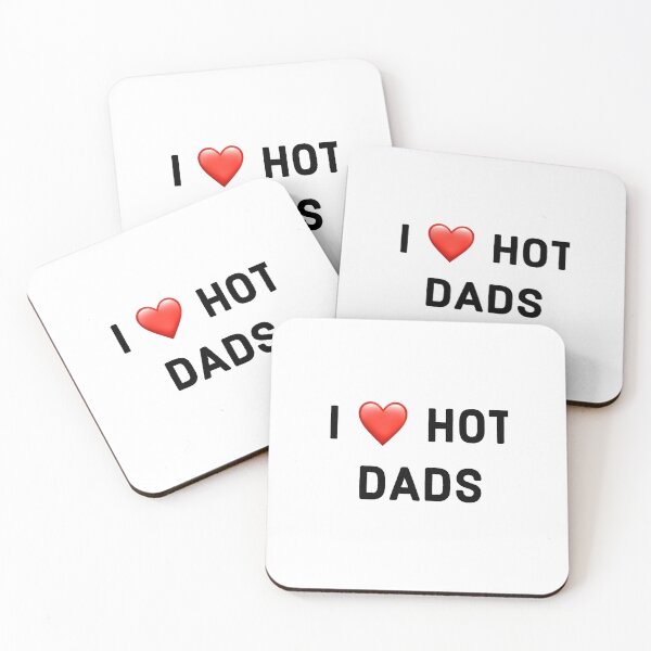 Item preview, I ❤️ HOT DADS designed and sold by All-for-All.