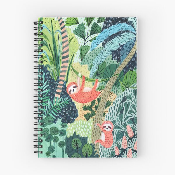 Item preview, Jungle Sloth Family designed and sold by Amber Davenport.