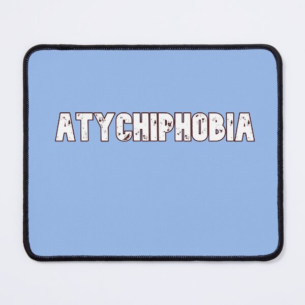 Item preview, atychiphobia letters colorful designed and sold by CraktmanShop.