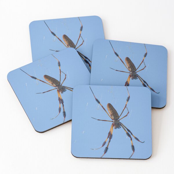 Item preview, Golden silk spider designed and sold by Zina Stromberg.