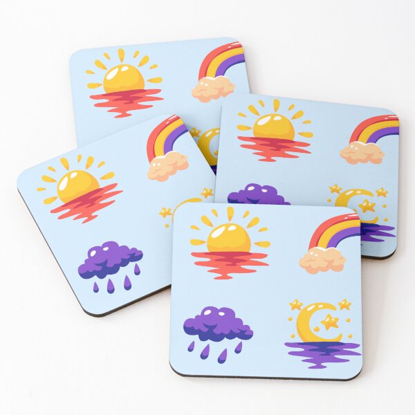 Item preview, Pack of nature stickers  designed and sold by fattim3.