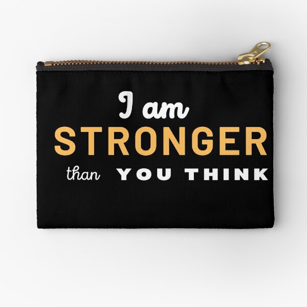 With God All Things Are Possible | Canvas Zipper Pouch