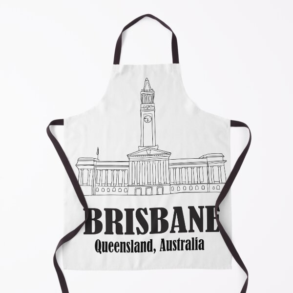 Item preview, Brisbane City Hall Clock Tower Artwork, Brisbane Poster, Australian Souvenir designed and sold by sassykea.