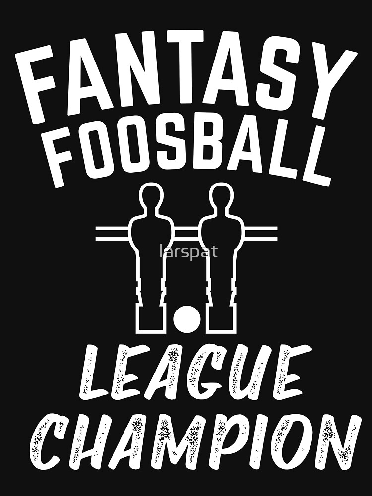 "Fantasy Foosball League Champion TShirt Funny Arcade Game Coin