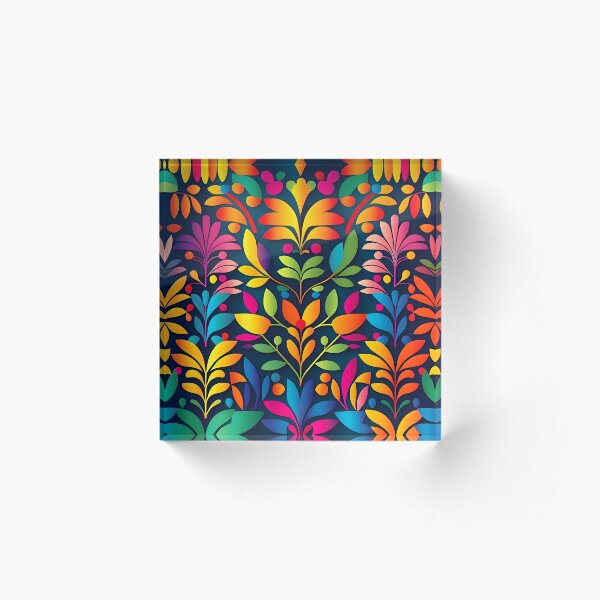 Artikelvorschau, florales Otomi-Muster entworfen und verkauft von Mony26.