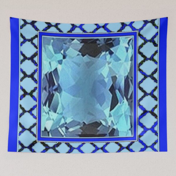 Aperçu de l'œuvre ÉNORME MARCHE AQUAMARINE BLEUE créée et vendue par sharlesart.