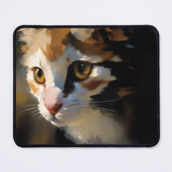 Item preview, Cattitude: A sassy kitty oil painting designed and sold by KH-GardenEden.