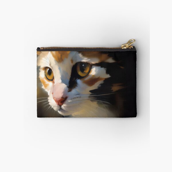 Item preview, Cattitude: A sassy kitty oil painting designed and sold by KH-GardenEden.