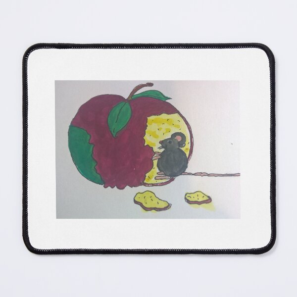 Item preview, this little mouse loves apples designed and sold by Shimmy53.