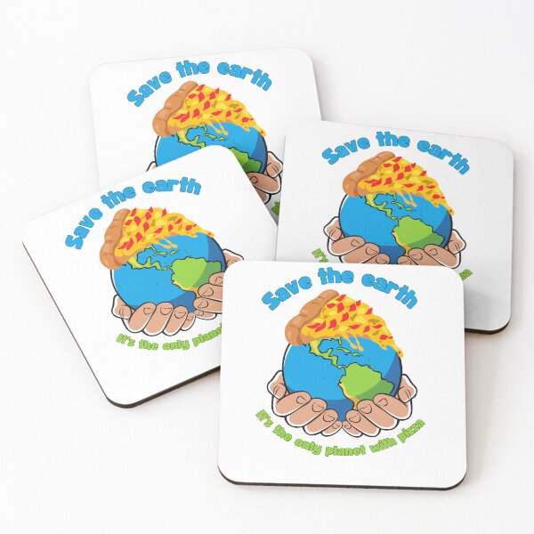 Item preview, Save the earth it's the only planet with pizza funny earth day celebrating  designed and sold by Adorable Designs.