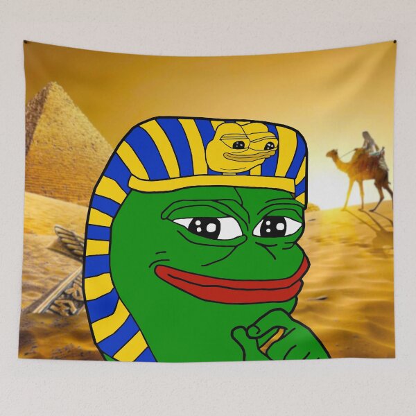 Item preview, Ancient Egyptian Pepe Pharaoh  designed and sold by Slav-Art.