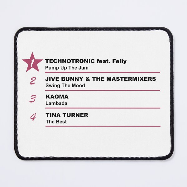 Item preview, Pump Up The Jam by Technotronic, Chart - Cunk on Earth designed and sold by shminoa.