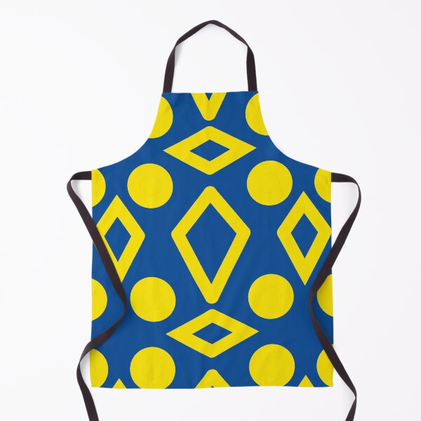 Aperçu de l'œuvre Yellow diamonds and circles créée et vendue par awsomepatterns.