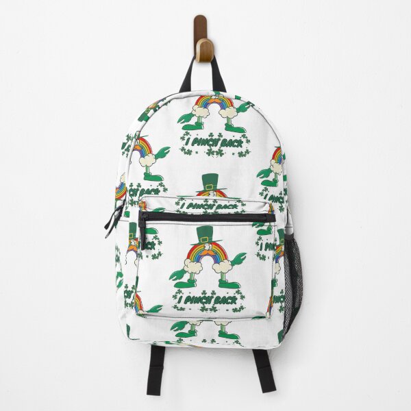 Item preview, I Pinch Back Rainbow Crab Leprechaun with Hat - Irish Retro St. Patty's Day designed and sold by CarleLS.