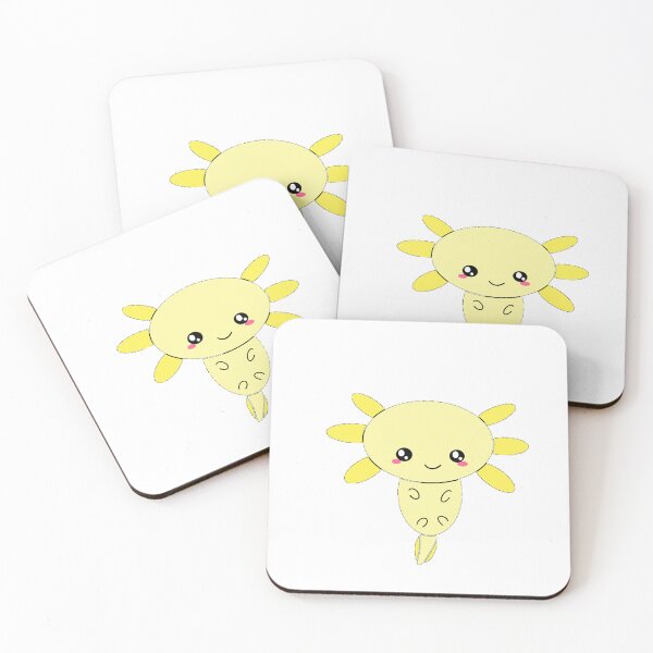 Item preview, yellow baby axolotol  designed and sold by smhdesigns.