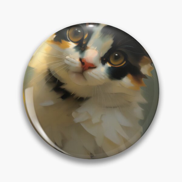 Item preview, Feline Relaxation: A peaceful kitty oil painting designed and sold by KH-GardenEden.