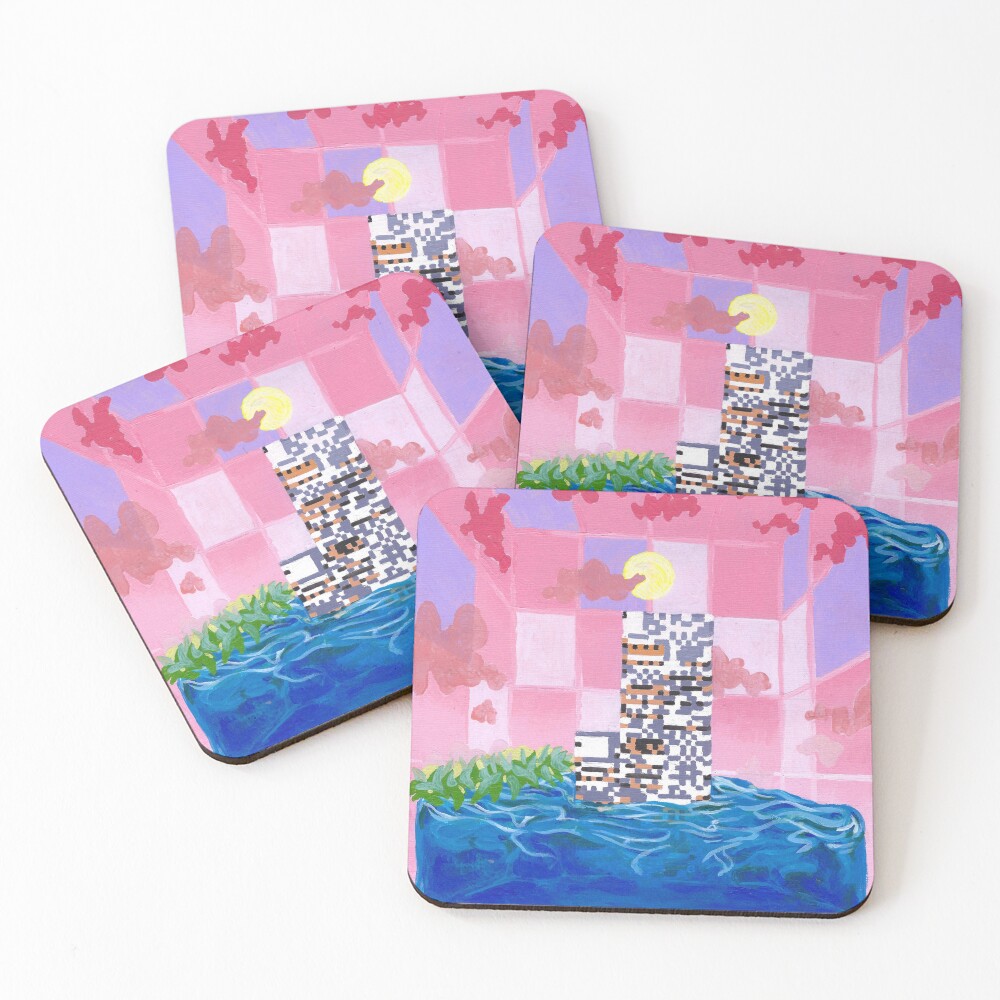 Item preview, Coasters (Set of 4) designed and sold by nonbinarymike.