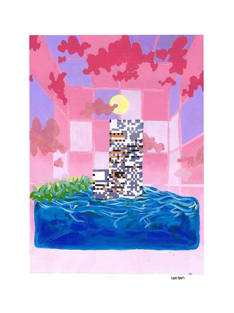 Thumbnail 3 of 3, Scarf, missingwave designed and sold by nonbinarymike.