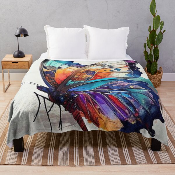 Item preview, Art Nuveau Colorful Painted Butterfly designed and sold by PaperieJennifer.