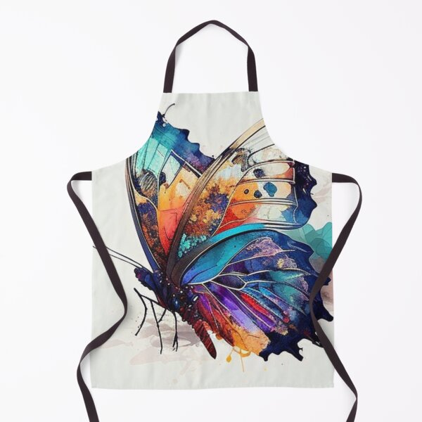 Item preview, Art Nuveau Colorful Painted Butterfly designed and sold by PaperieJennifer.