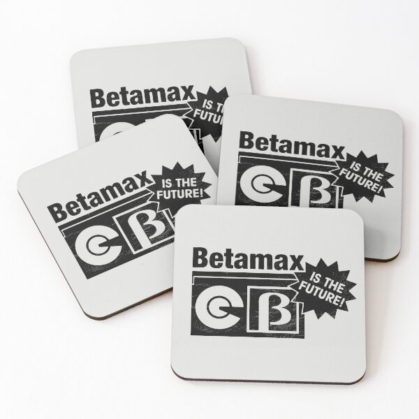 Item preview, Betamax Is The Future (vintage distressed design) designed and sold by siggyspatsky.