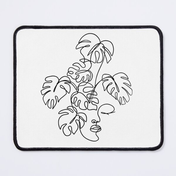 Item preview, One-line plant goddess  designed and sold by Drdbanner.