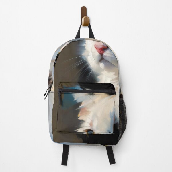 Item preview, Feline Curiosity: An inquisitive kitty oil painting designed and sold by KH-GardenEden.