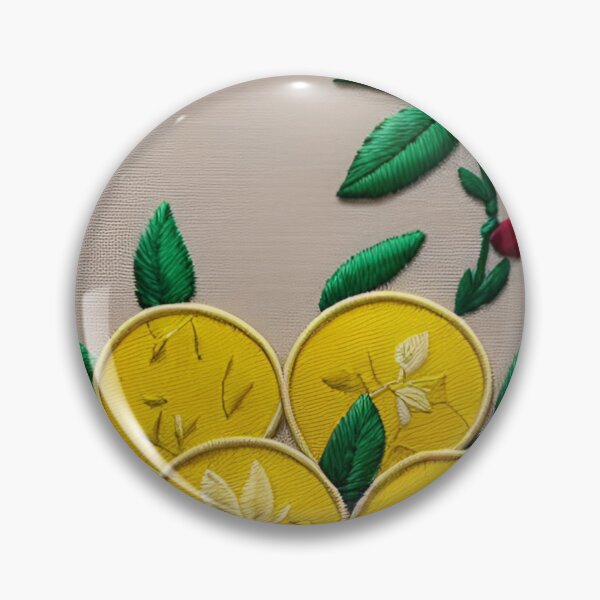 Item preview, Embroidered Lemons designed and sold by ~.