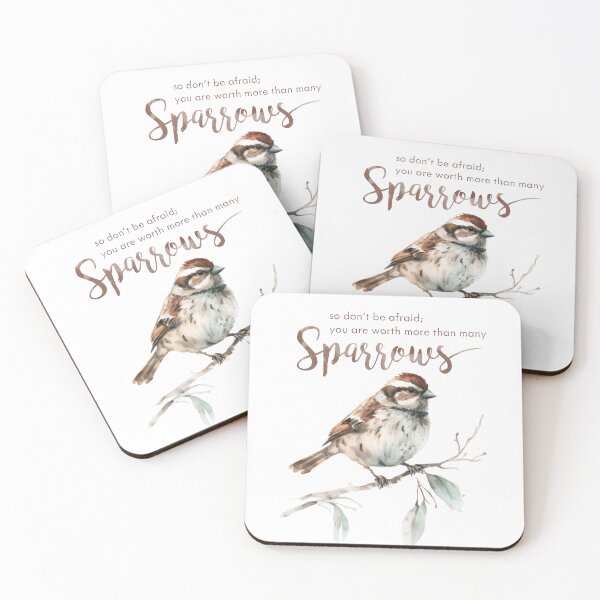 Item preview, Sparrows designed and sold by LINARAandCO.