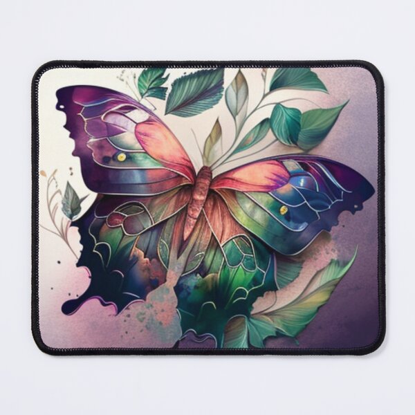 Item preview, Art Nuveau Colorful Painted Butterfly designed and sold by PaperieJennifer.