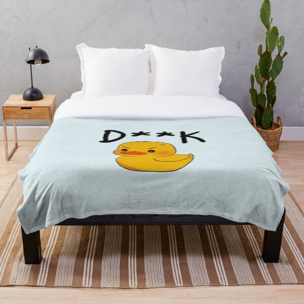 Item preview, blue Angry duck designed and sold by xthingsandstuff.