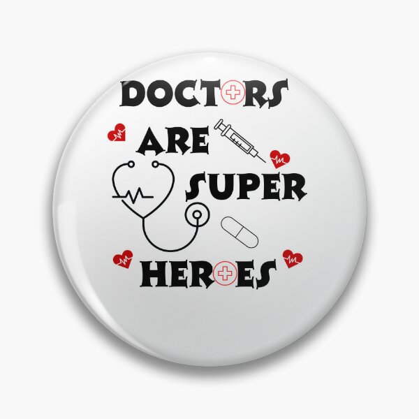 Item preview, Doctors Are Super (HEROES) designed and sold by CREATIVELEANS ⭐️⭐️⭐️⭐️⭐️.