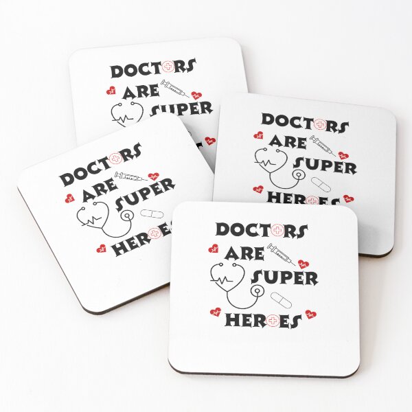Item preview, Doctors Are Super (HEROES) designed and sold by CREATIVELEANS ⭐️⭐️⭐️⭐️⭐️.