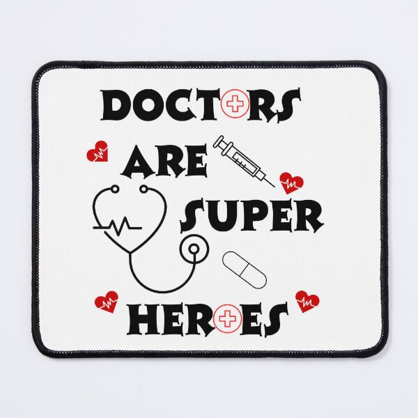 Item preview, Doctors Are Super (HEROES) designed and sold by CREATIVELEANS ⭐️⭐️⭐️⭐️⭐️.