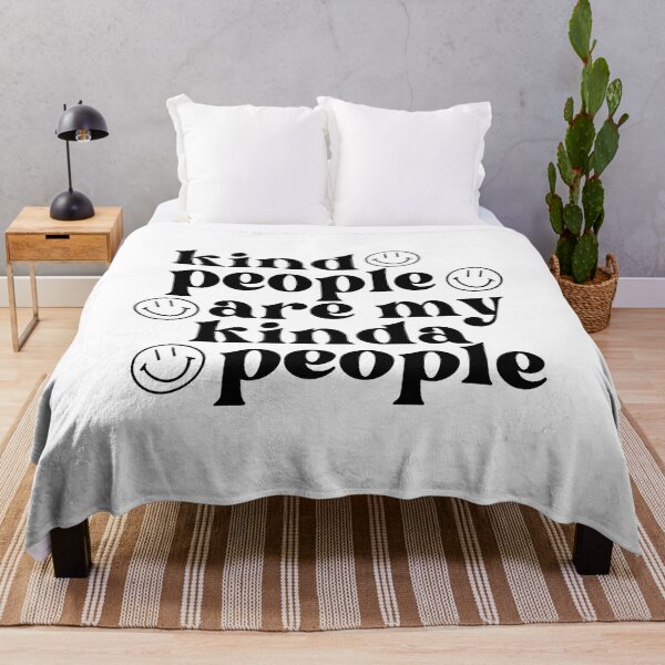 Item preview, kind people are my kinda people smiley face designed and sold by Lauren Rosenberger.