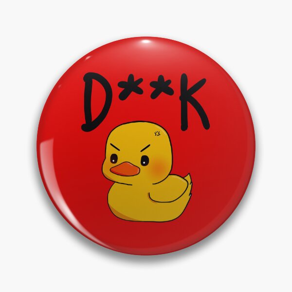 Item preview, RED Angry duck designed and sold by xthingsandstuff.