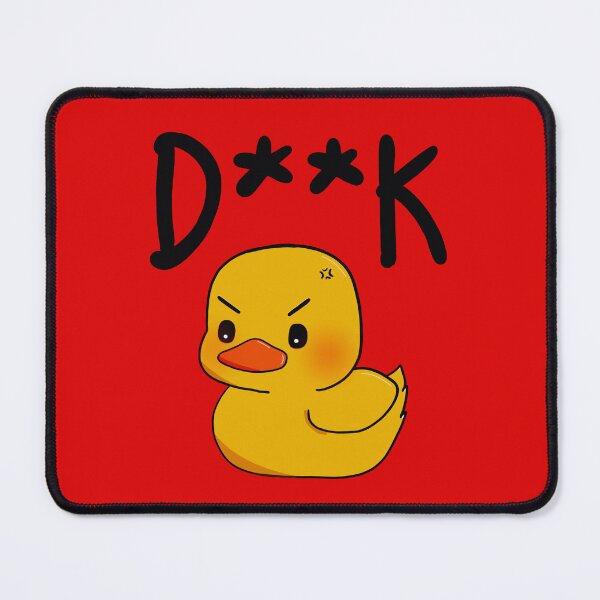 Item preview, RED Angry duck designed and sold by xthingsandstuff.