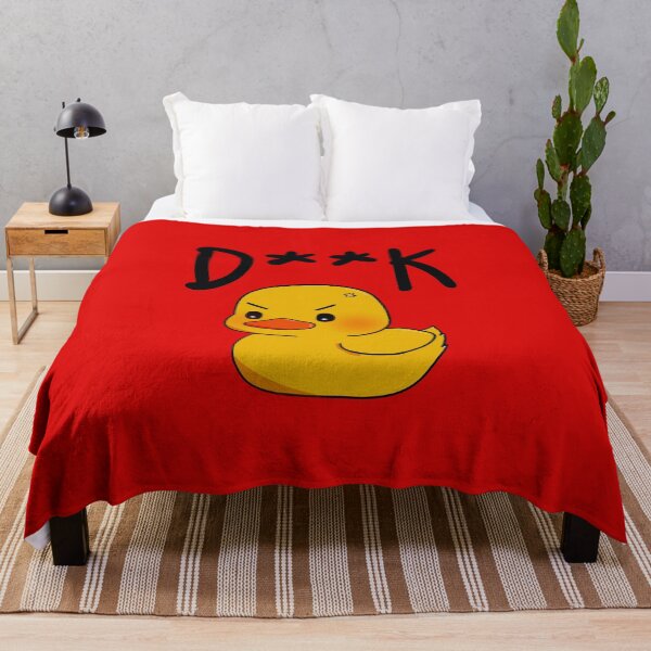 Item preview, RED Angry duck designed and sold by xthingsandstuff.