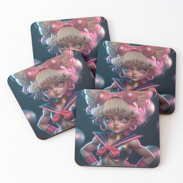 Item preview, 80s Workout Sailor Chibi Moon designed and sold by Solace Sparkles.