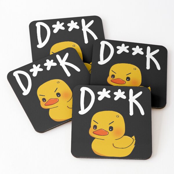Item preview, Black Angry duck designed and sold by xthingsandstuff.