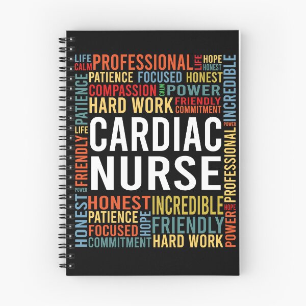 Item preview, cardiac nurse saying: cardiac nurse words gift designed and sold by alaechamlal.